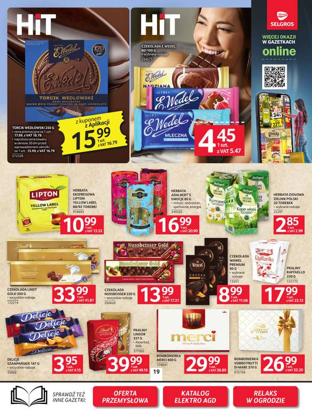 Selgros - gazetka promocyjna Oferta spożywcza od czwartku 07.05 do środy 20.05 - strona 19