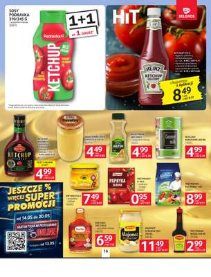 Selgros - gazetka promocyjna Oferta spożywcza od czwartku 07.05 do środy 20.05 - strona 16