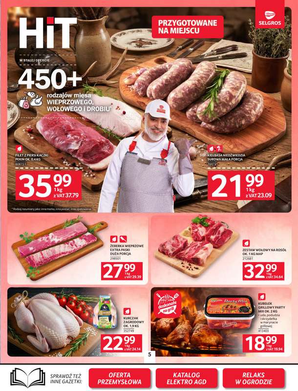 Selgros - gazetka promocyjna Oferta spożywcza od czwartku 07.05 do środy 20.05 - strona 5