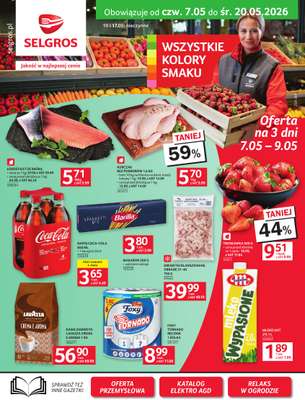 Selgros - gazetka promocyjna Oferta spożywcza od czwartku 07.05 do środy 20.05
