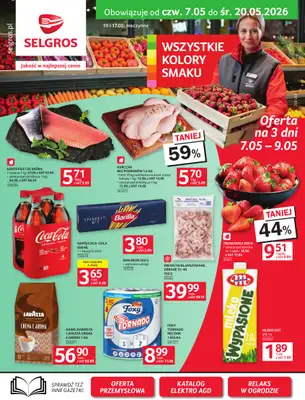 Selgros - gazetka promocyjna Oferta spożywcza od czwartku 07.05 do środy 20.05