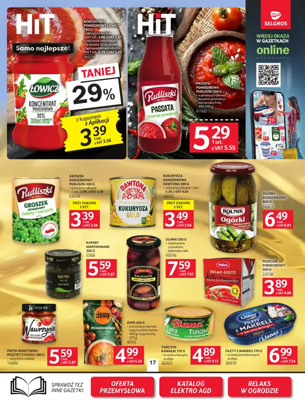 Selgros - gazetka promocyjna Oferta spożywcza od czwartku 07.05 do środy 20.05 - strona 17