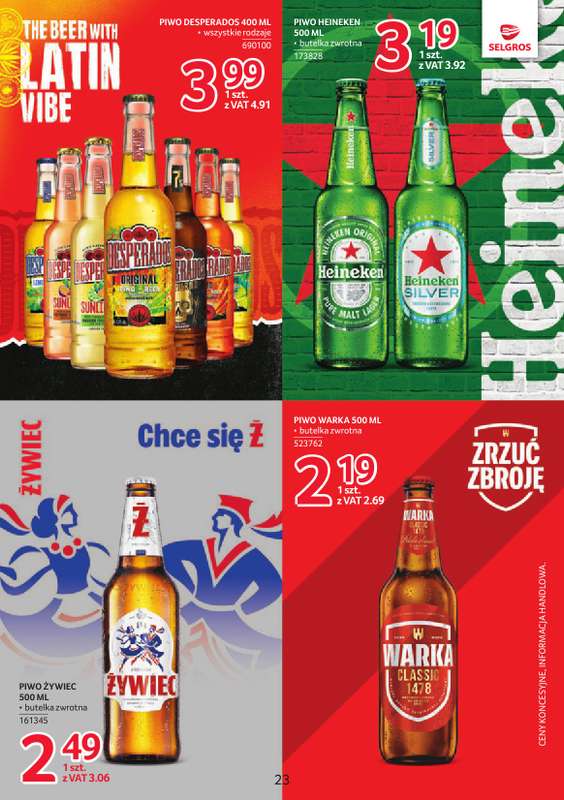 Selgros - gazetka promocyjna Katalog Markowe Produkty od czwartku 07.05 do środy 20.05 - strona 23