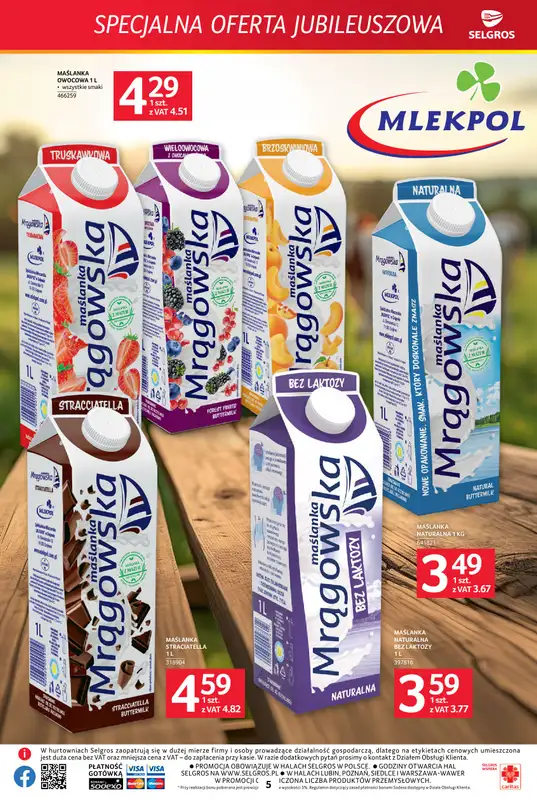 Selgros - gazetka promocyjna Specjalna oferta jubileuszowa od czwartku 07.05 do środy 20.05 - strona 5
