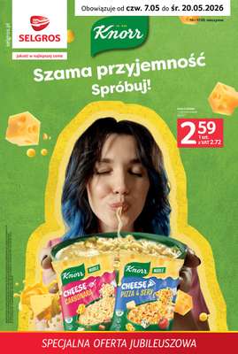 Selgros - gazetka promocyjna Specjalna oferta jubileuszowa od czwartku 07.05 do środy 20.05