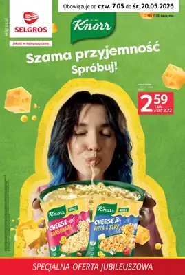 Selgros - gazetka promocyjna Specjalna oferta jubileuszowa od czwartku 07.05 do środy 20.05