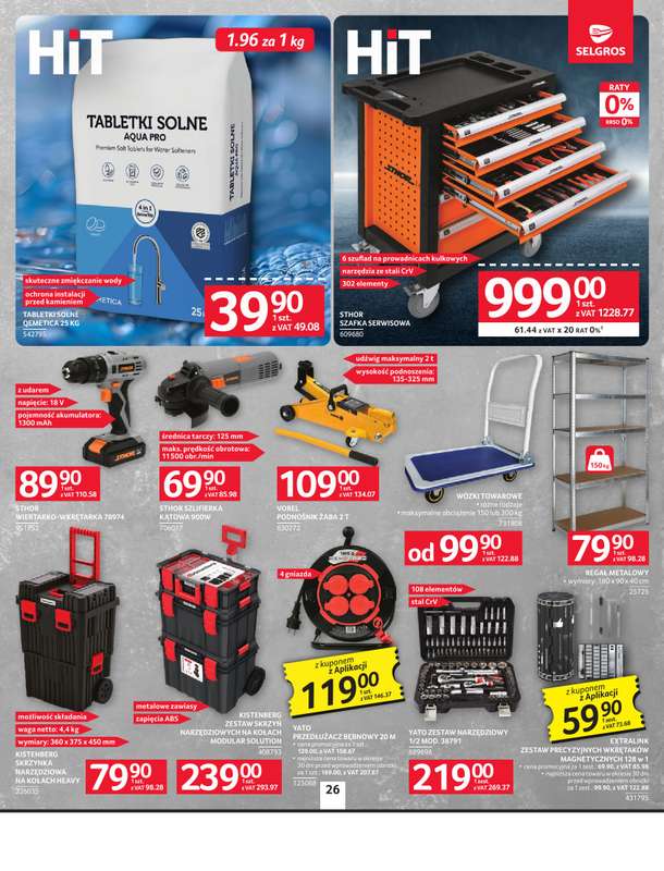 Selgros - gazetka promocyjna Oferta przemysłowa od czwartku 07.05 do środy 20.05 - strona 28