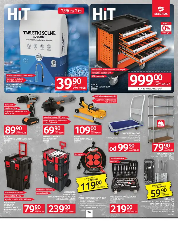 Selgros - gazetka promocyjna Oferta przemysłowa od czwartku 07.05 do środy 20.05 - strona 28