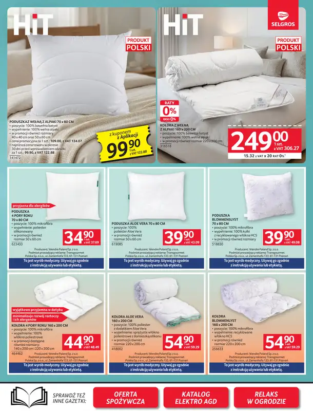 Selgros - gazetka promocyjna Oferta przemysłowa od czwartku 07.05 do środy 20.05 - strona 21