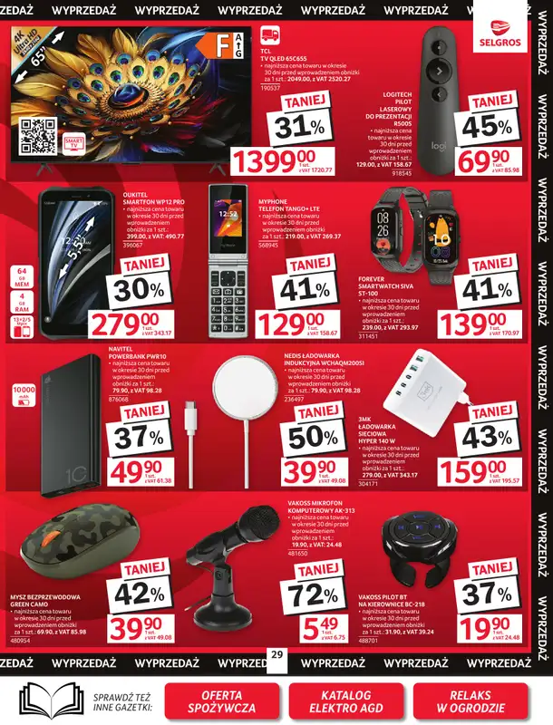 Selgros - gazetka promocyjna Oferta przemysłowa od czwartku 07.05 do środy 20.05 - strona 31