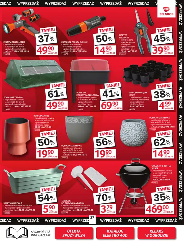 Selgros - gazetka promocyjna Oferta przemysłowa od czwartku 07.05 do środy 20.05 - strona 29