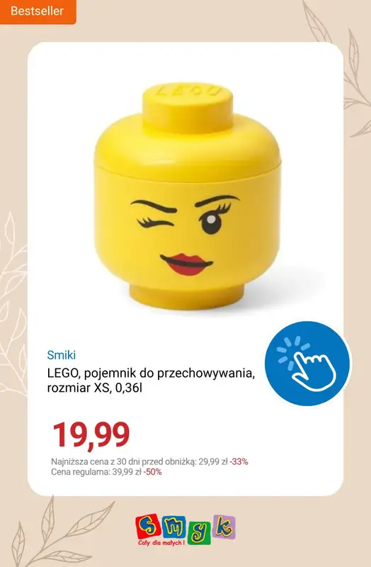 Smyk - gazetka promocyjna Do -50% wyprzedaż art. szkolnych i gadżetów od poniedziałku 04.05 do czwartku 07.05 - strona 10