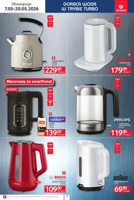 Selgros - gazetka promocyjna Katalog Elektro AGD od czwartku 07.05 do środy 20.05 - strona 7
