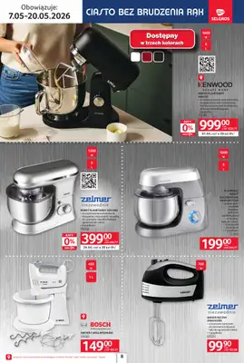 Selgros - gazetka promocyjna Katalog Elektro AGD od czwartku 07.05 do środy 20.05 - strona 8