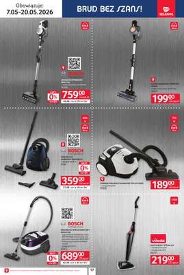 Selgros - gazetka promocyjna Katalog Elektro AGD od czwartku 07.05 do środy 20.05 - strona 17