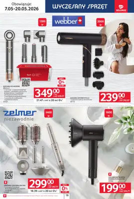 Selgros - gazetka promocyjna Katalog Elektro AGD od czwartku 07.05 do środy 20.05 - strona 19