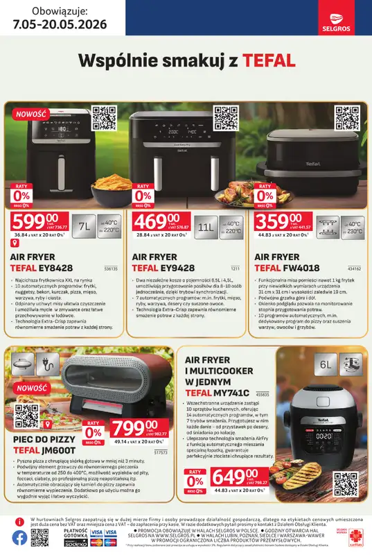 Selgros - gazetka promocyjna Katalog Elektro AGD od czwartku 07.05 do środy 20.05 - strona 11