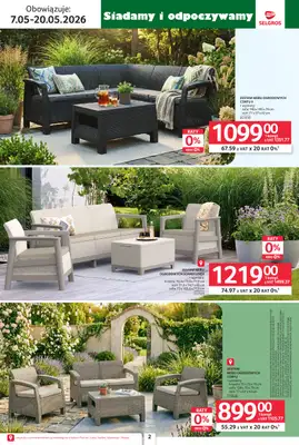 Selgros - gazetka promocyjna Katalog Ogród od czwartku 07.05 do środy 20.05 - strona 2