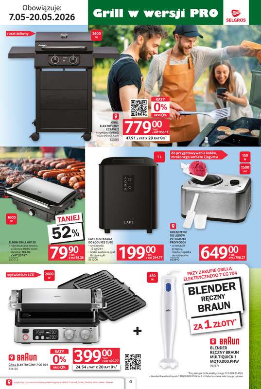 Selgros - gazetka promocyjna Katalog Ogród od czwartku 07.05 do środy 20.05 - strona 4