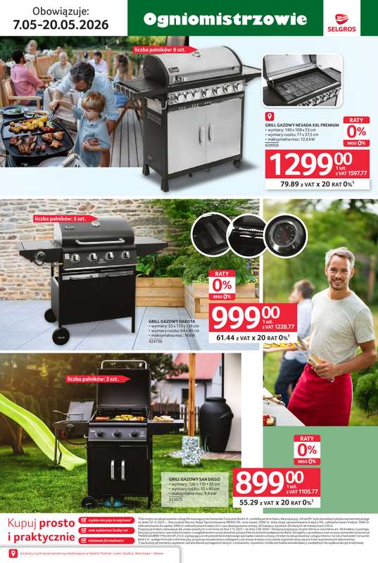 Selgros - gazetka promocyjna Katalog Ogród od czwartku 07.05 do środy 20.05 - strona 3