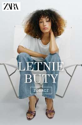 Zara - gazetka promocyjna Letnie buty dla niej od poniedziałku 04.05 