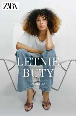 Zara - gazetka promocyjna Letnie buty dla niej od poniedziałku 04.05 