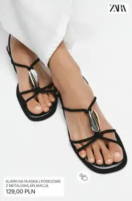 Zara - gazetka promocyjna Letnie buty dla niej od poniedziałku 04.05  - strona 7