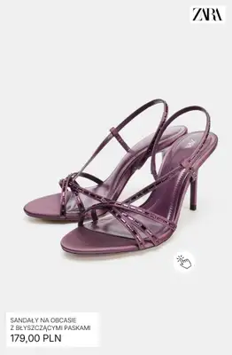 Zara - gazetka promocyjna Letnie buty dla niej od poniedziałku 04.05  - strona 9
