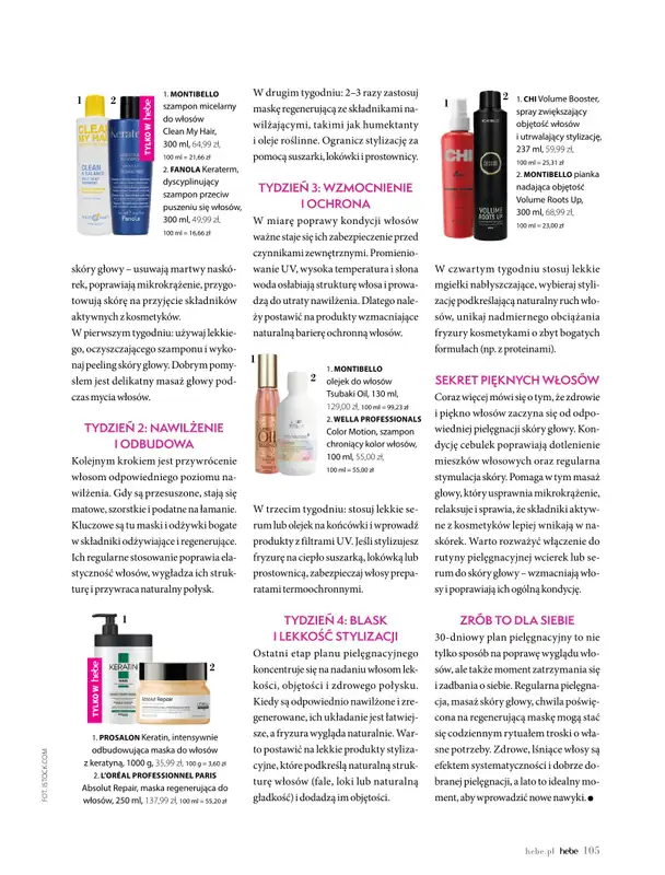 Hebe - gazetka promocyjna Magazyn od poniedziałku 04.05 do wtorku 30.06 - strona 105