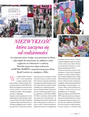 Hebe - gazetka promocyjna Magazyn od poniedziałku 04.05 do wtorku 30.06 - strona 101