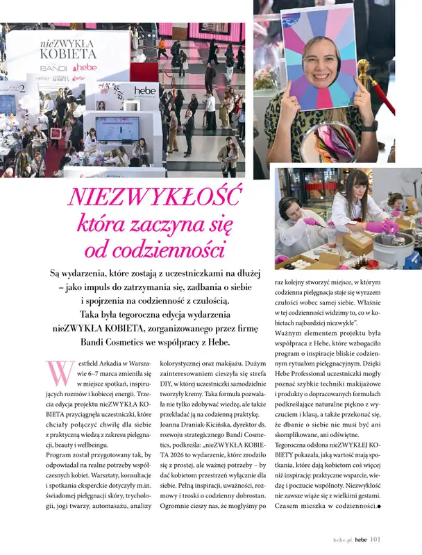 Hebe - gazetka promocyjna Magazyn od poniedziałku 04.05 do wtorku 30.06 - strona 101