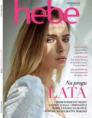 Hebe - gazetka promocyjna Magazyn od poniedziałku 04.05 do wtorku 30.06