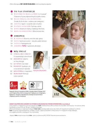 Hebe - gazetka promocyjna Magazyn od poniedziałku 04.05 do wtorku 30.06 - strona 8