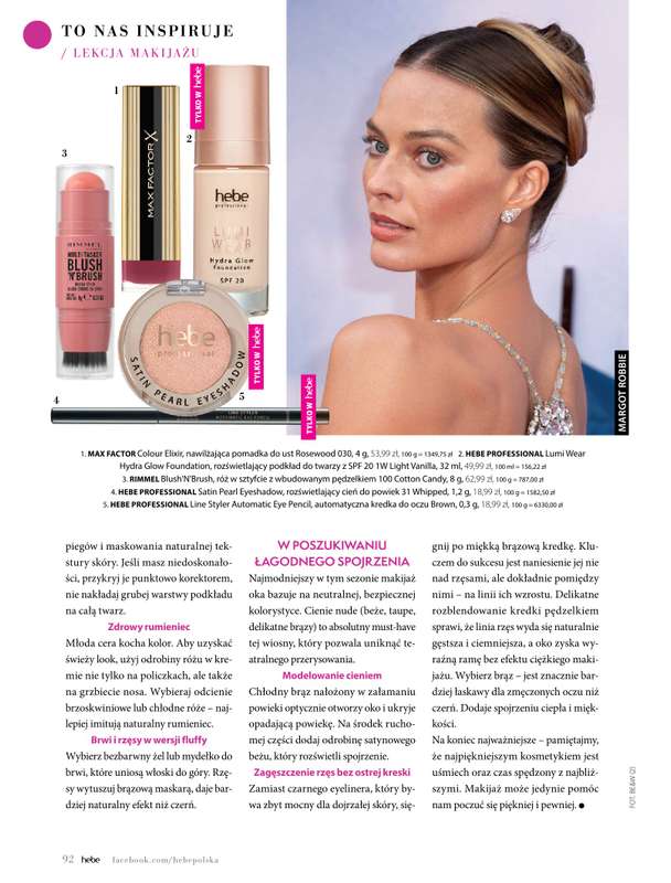 Hebe - gazetka promocyjna Magazyn od poniedziałku 04.05 do wtorku 30.06 - strona 92