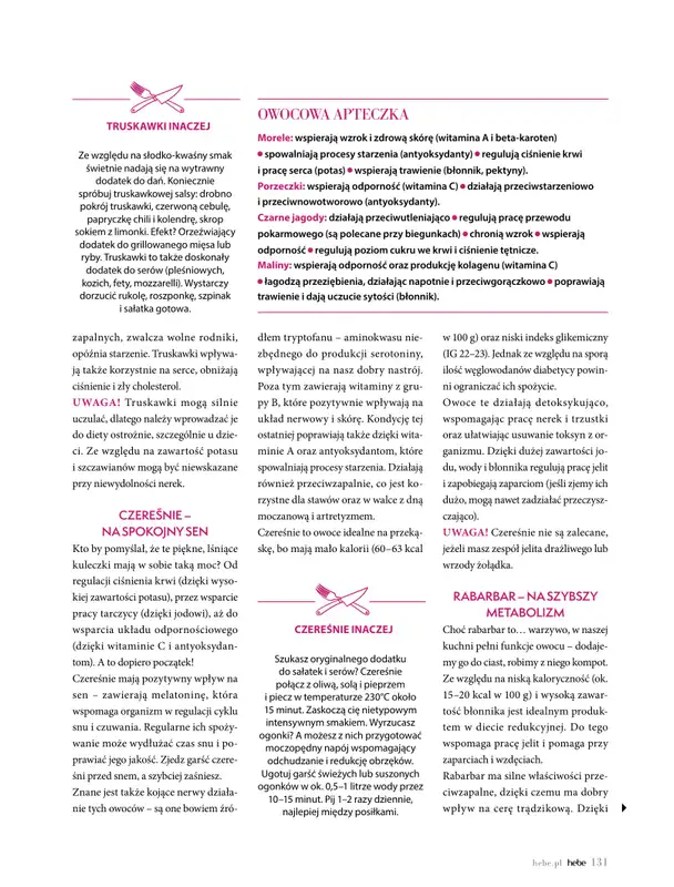 Hebe - gazetka promocyjna Magazyn od poniedziałku 04.05 do wtorku 30.06 - strona 131