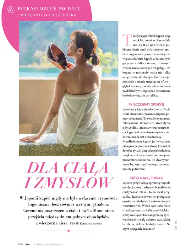 Hebe - gazetka promocyjna Magazyn od poniedziałku 04.05 do wtorku 30.06 - strona 106
