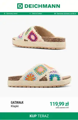 Deichmann - gazetka promocyjna Buty w stylu boho od poniedziałku 04.05  - strona 12