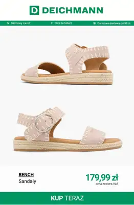 Deichmann - gazetka promocyjna Buty w stylu boho od poniedziałku 04.05  - strona 9