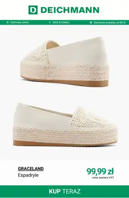 Deichmann - gazetka promocyjna Buty w stylu boho od poniedziałku 04.05  - strona 8