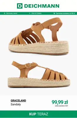 Deichmann - gazetka promocyjna Buty w stylu boho od poniedziałku 04.05  - strona 3