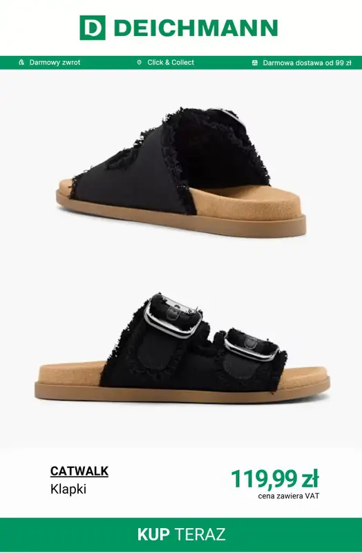 Deichmann - gazetka promocyjna Buty w stylu boho od poniedziałku 04.05  - strona 7