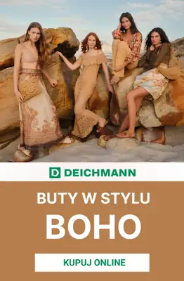 Deichmann - gazetka promocyjna Buty w stylu boho od poniedziałku 04.05 