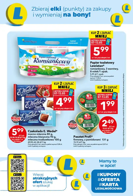 LEWIATAN - gazetka promocyjna Gazetka MAMY TO w Lewiatanie od czwartku 07.05 do środy 13.05 - strona 2