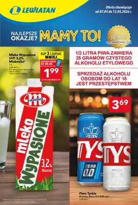 LEWIATAN - gazetka promocyjna Gazetka MAMY TO w Lewiatanie od czwartku 07.05 do środy 13.05