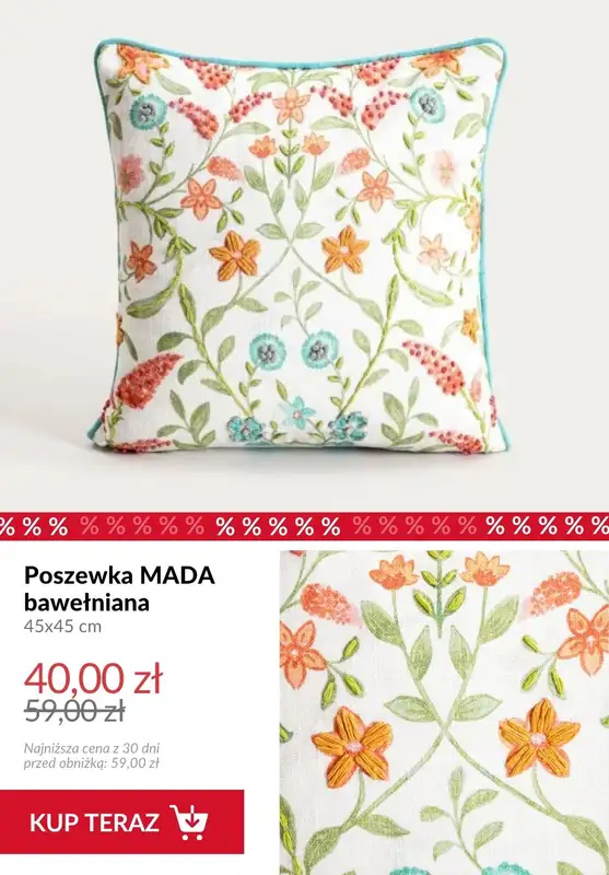 Homla - gazetka promocyjna Do -50% produkty do salonu od poniedziałku 04.05  - strona 7