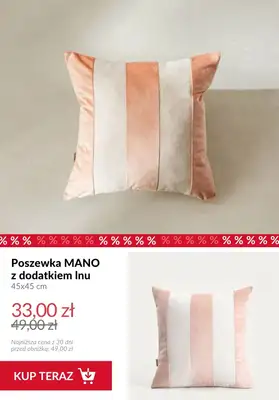 Homla - gazetka promocyjna Do -50% produkty do salonu od poniedziałku 04.05  - strona 8