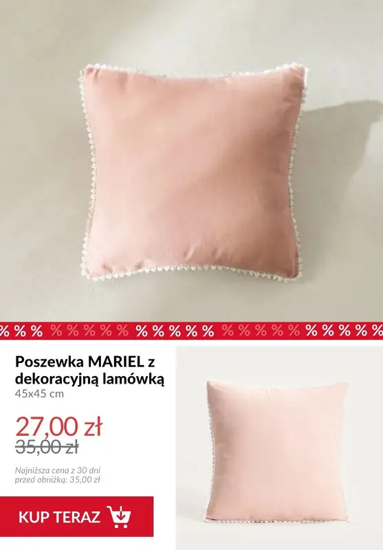 Homla - gazetka promocyjna Do -50% produkty do salonu od poniedziałku 04.05  - strona 11