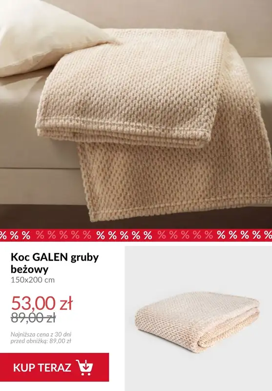 Homla - gazetka promocyjna Do -50% produkty do salonu od poniedziałku 04.05  - strona 9