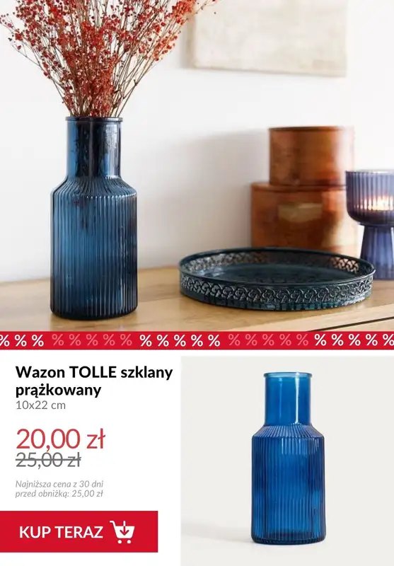 Homla - gazetka promocyjna Do -50% produkty do salonu od poniedziałku 04.05  - strona 4