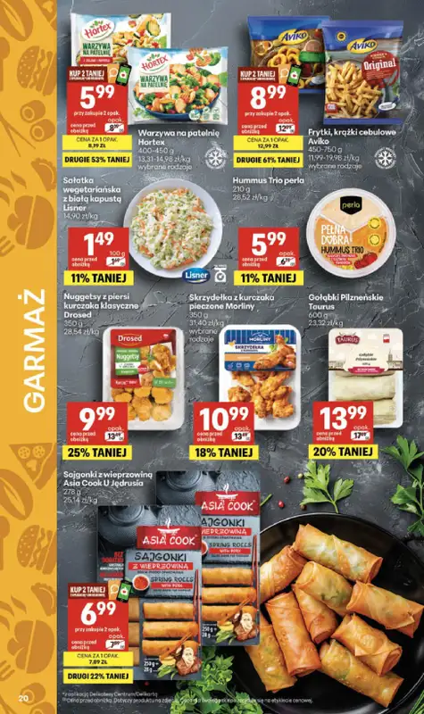 Delikatesy Centrum - gazetka promocyjna Gazetka  do środy 13.05 - strona 20